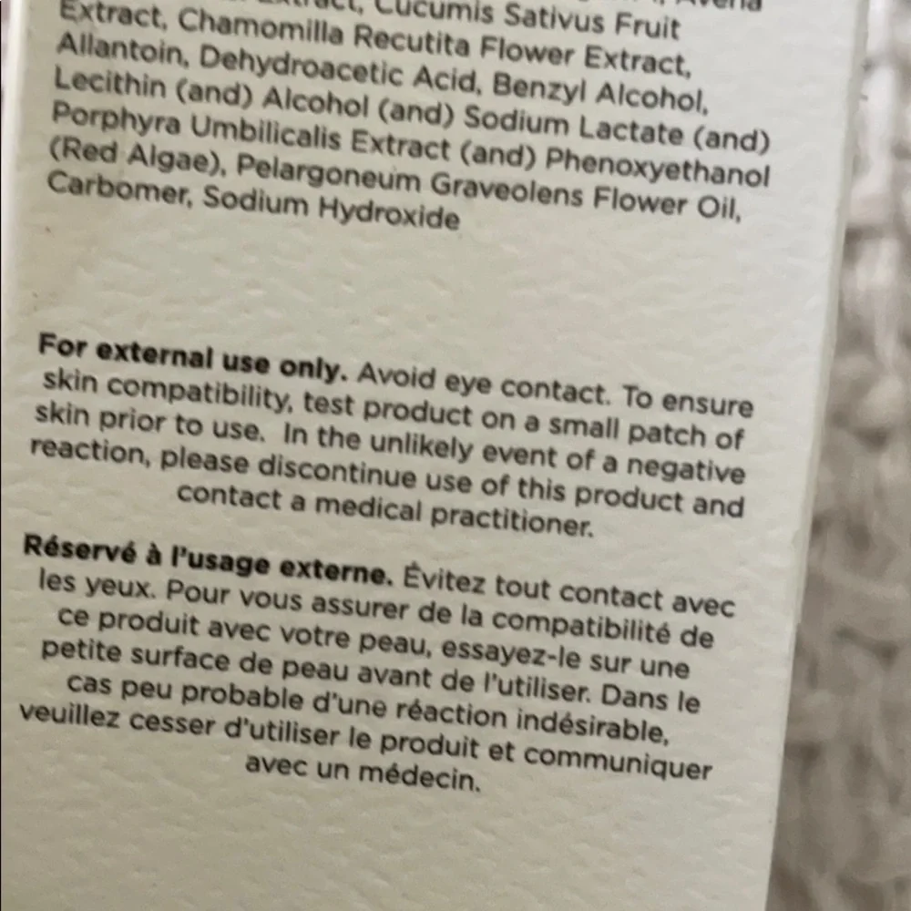 Anthropology Dr. Roebuck's Hydrating mask NWB